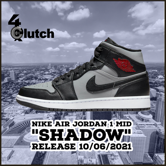 Air Jordan 1 Mid "Shadow" Release