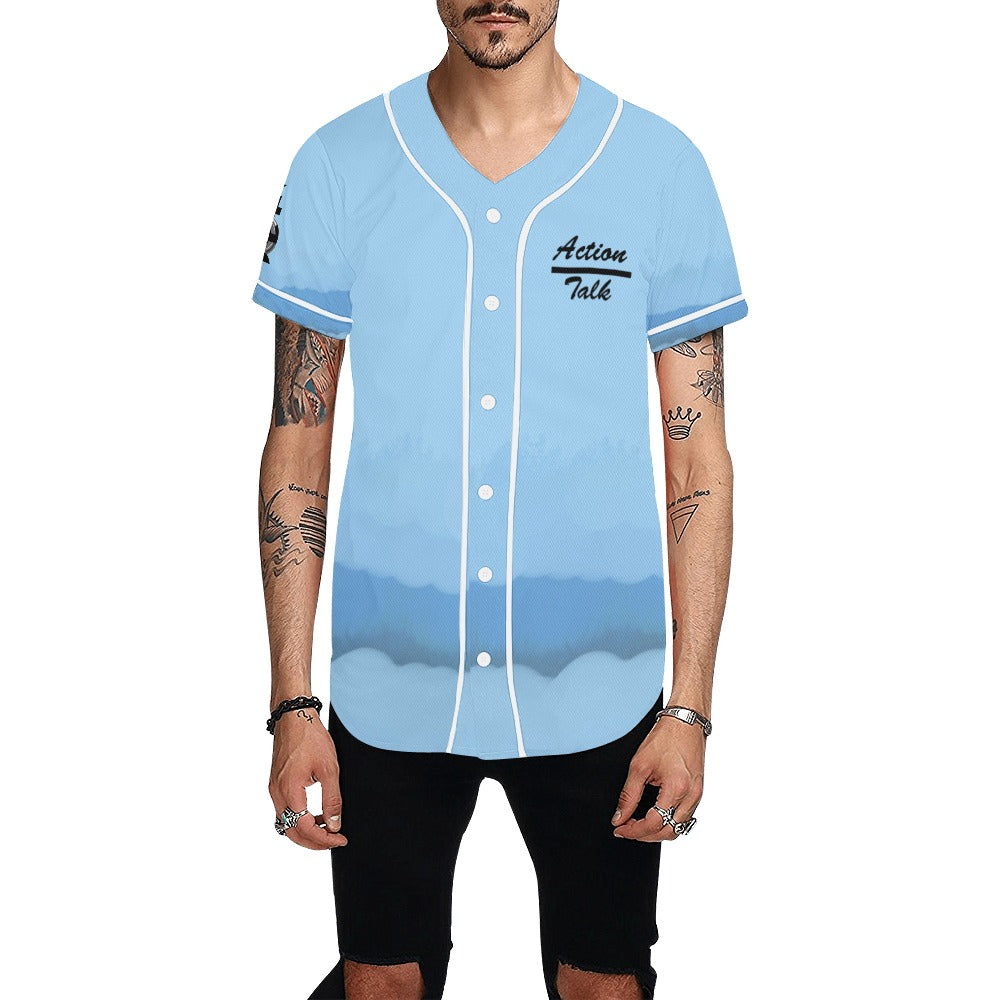 Action Speaks Louder Baseball Jersey