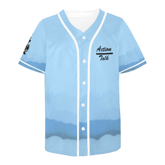 Action Speaks Louder Baseball Jersey