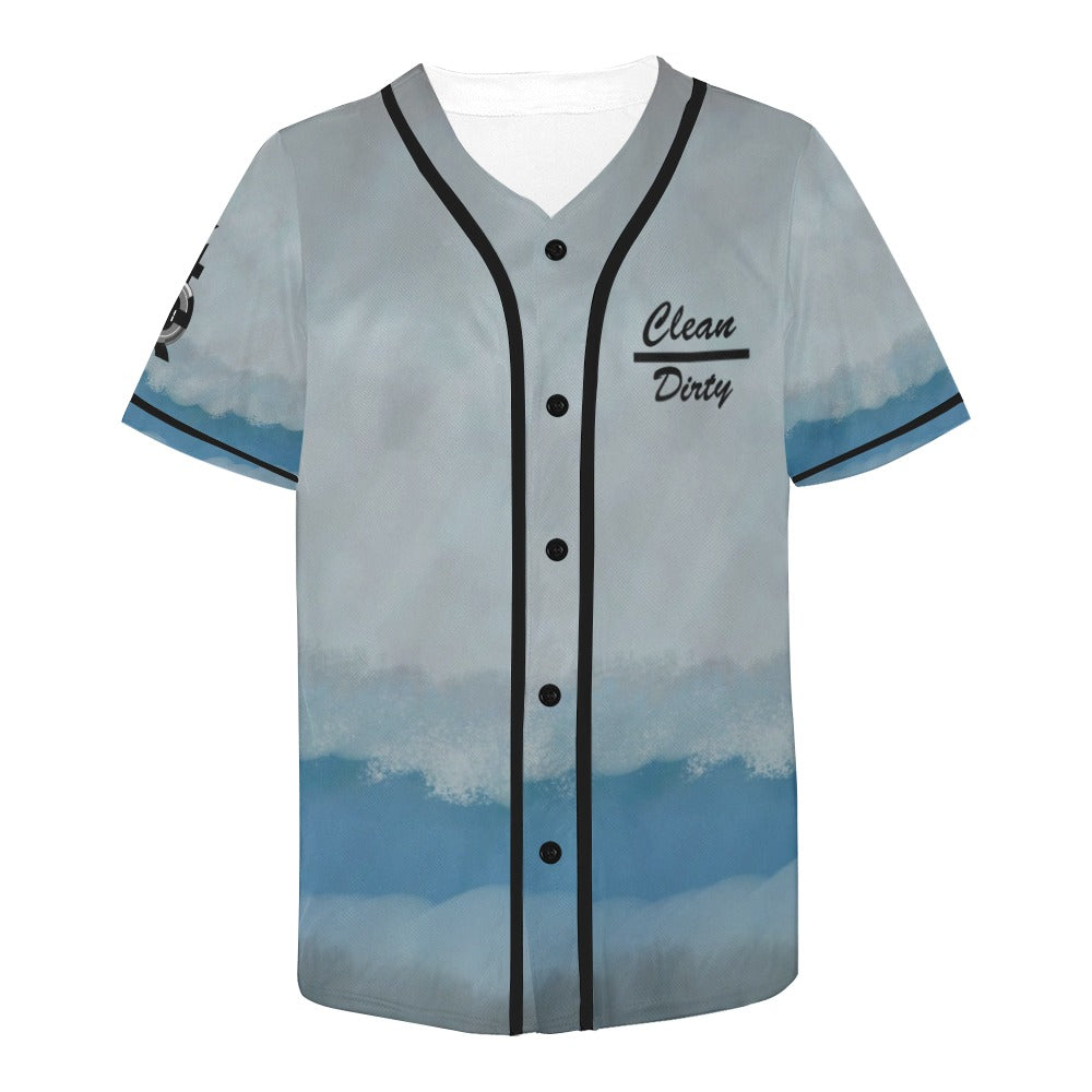 Clean Over Dirty Baseball Jersey